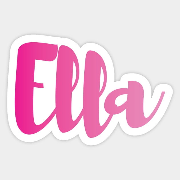 Ella Sticker by ampp
